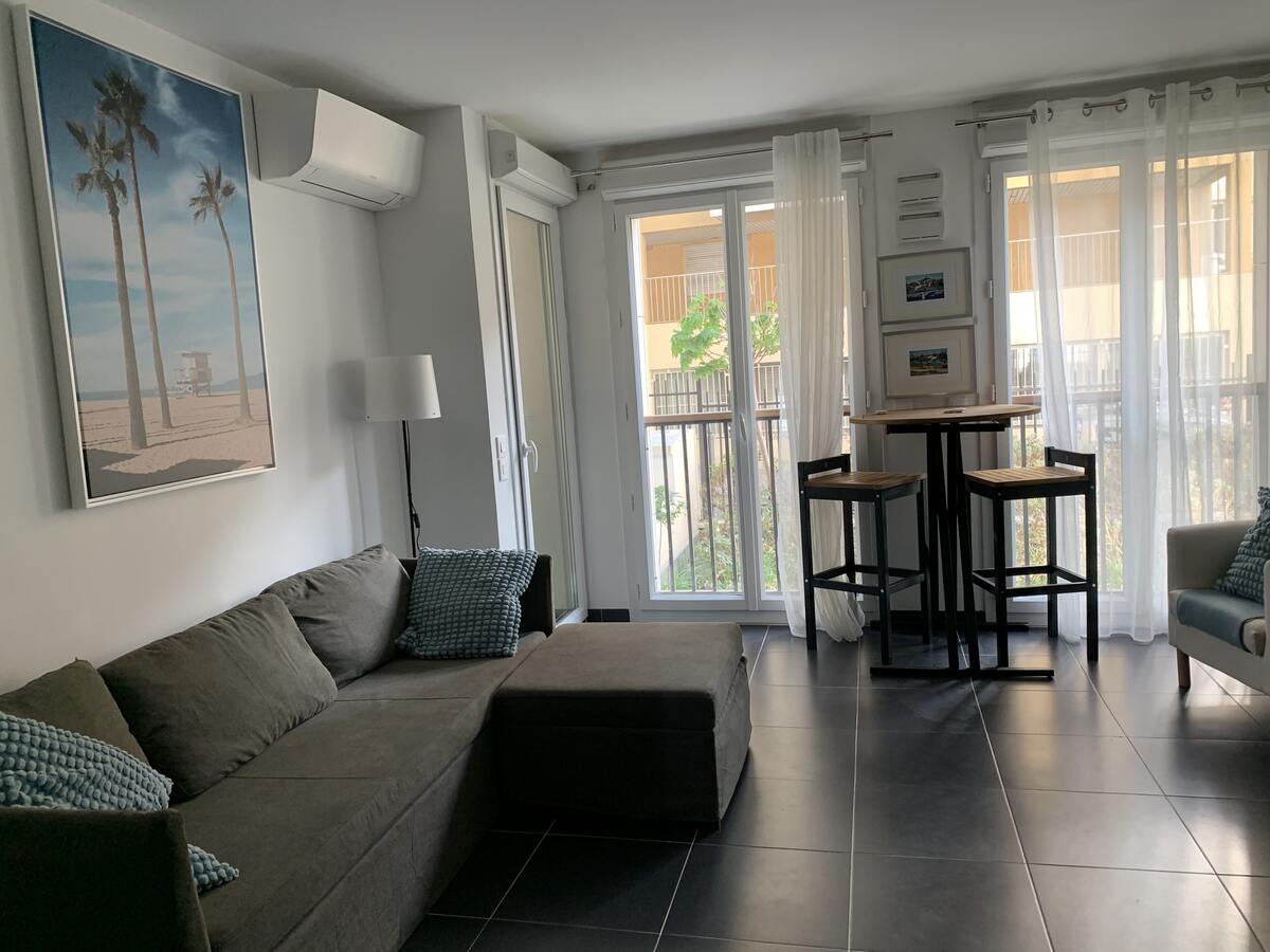 Appartement 50 m² Marseille, balcon jardin, rez-de-chaussée - Photo 16