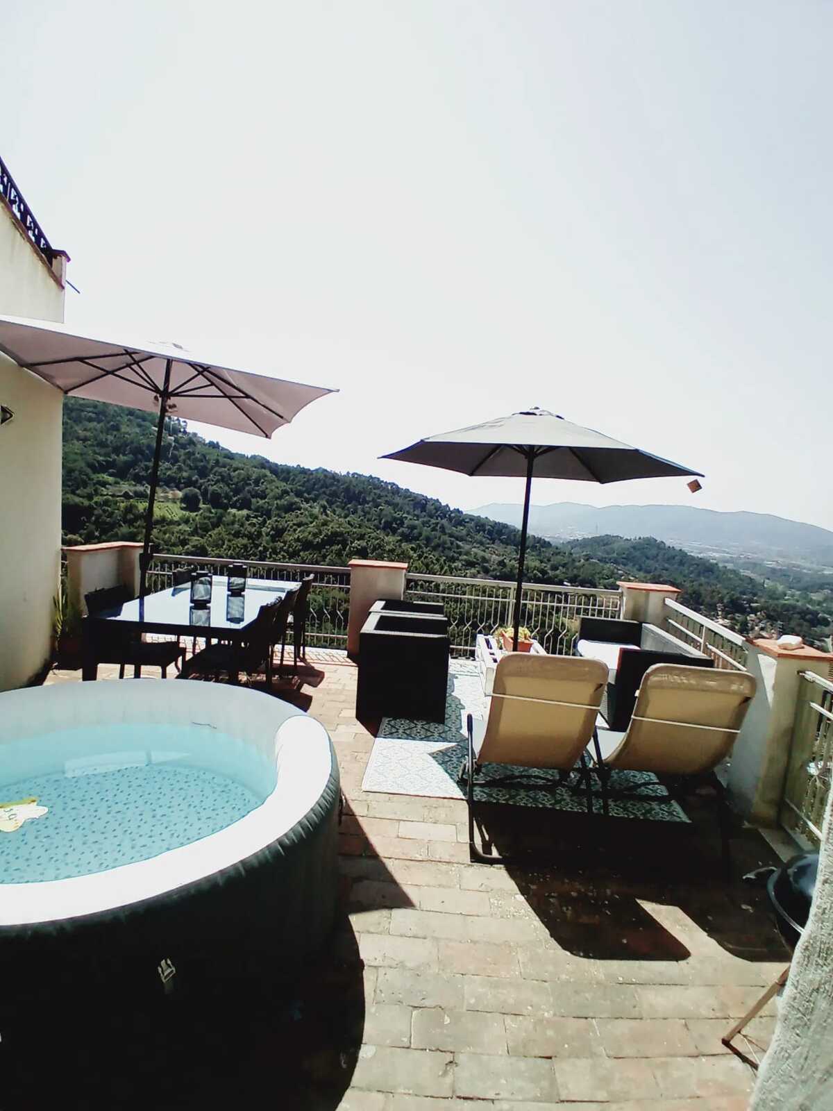 Appartement 60m² à Falcinello avec jacuzzi et vue mer-montagne - Photo 4
