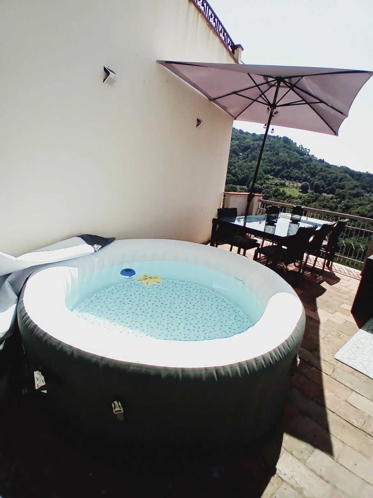 Appartement 60m² à Falcinello avec jacuzzi et vue mer-montagne - Photo 37