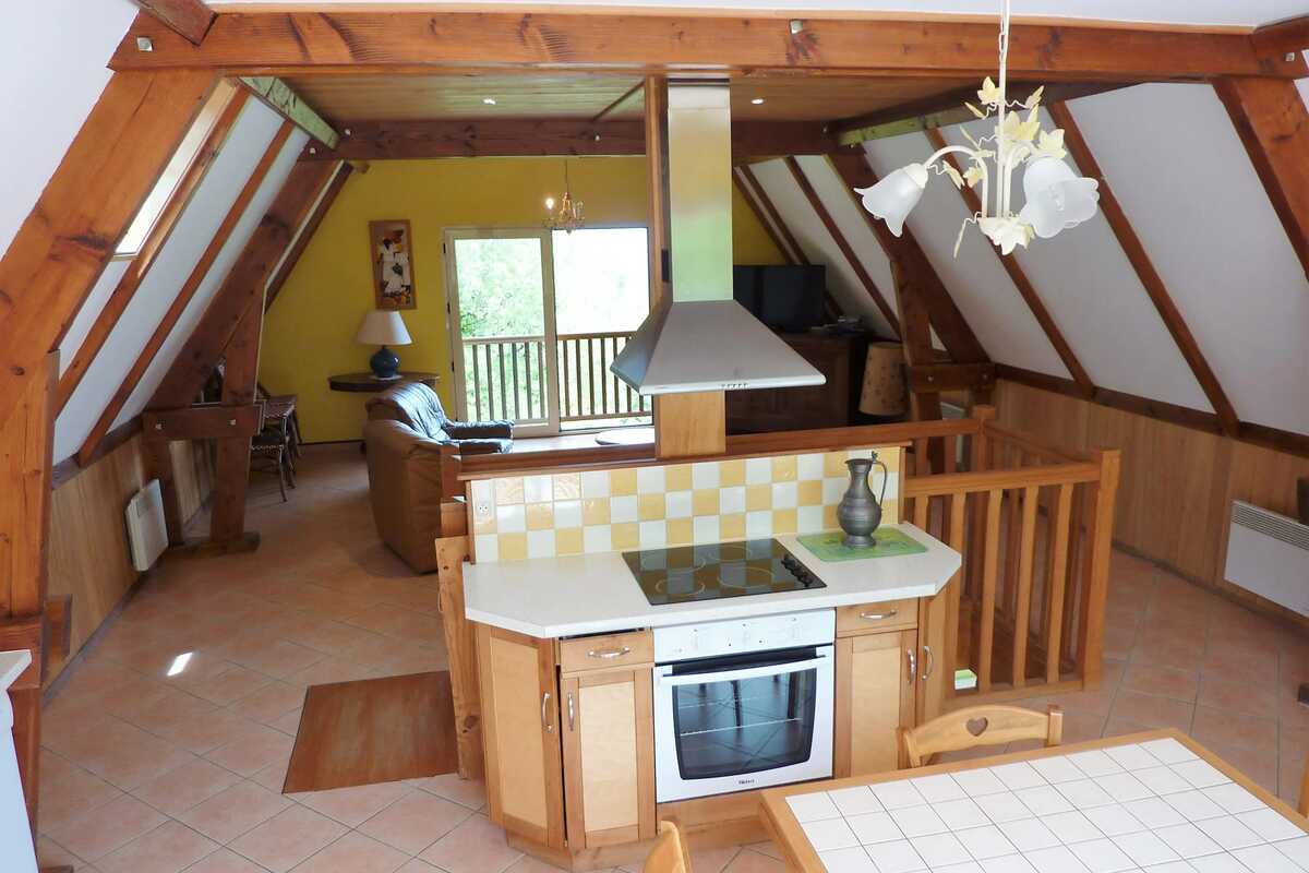 Maison 8 pers. avec piscine privée à Loubressac - Photo 6