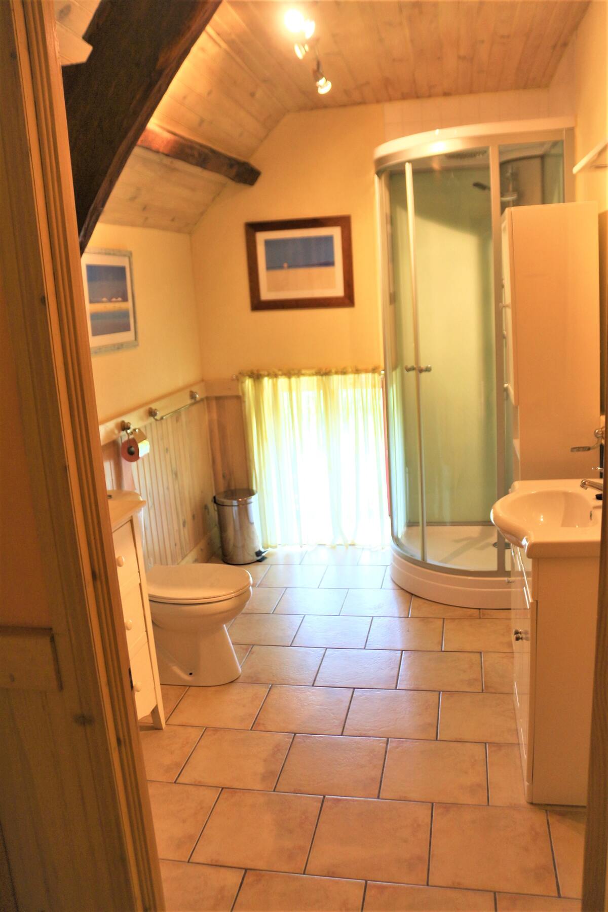 Maison 6 pers. à Néhou avec piscine été et balançoire - Photo 10