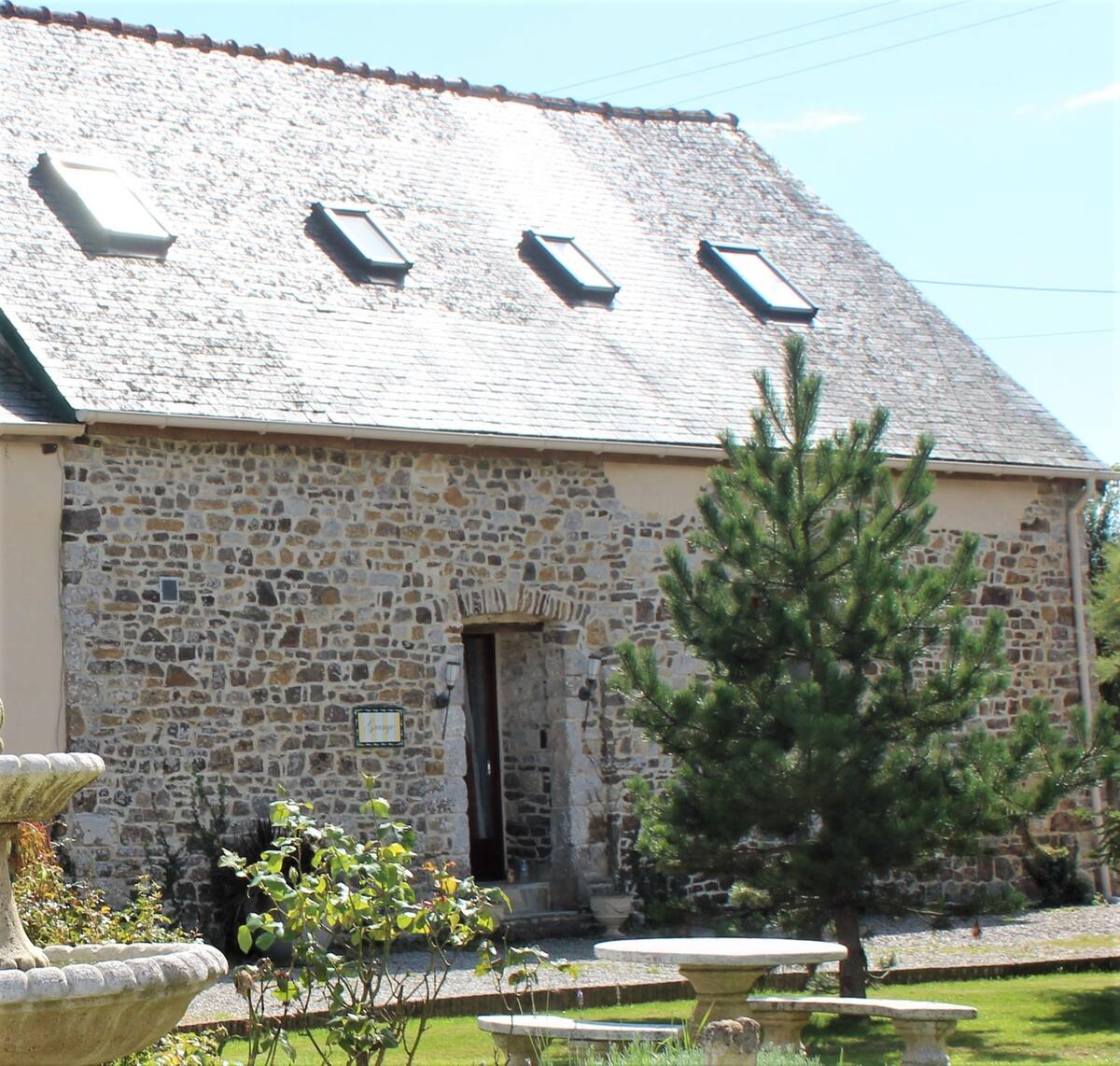 Maison 6 pers. à Néhou avec piscine été et balançoire - Photo 15