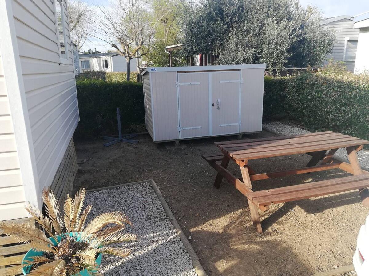 Bungalow 6 pers. à Vias, piscine et jardin privé - Photo 7