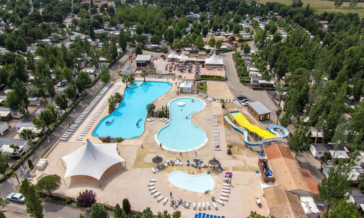 Bungalow 6 pers. à Vias, piscine et jardin privé - Photo 11