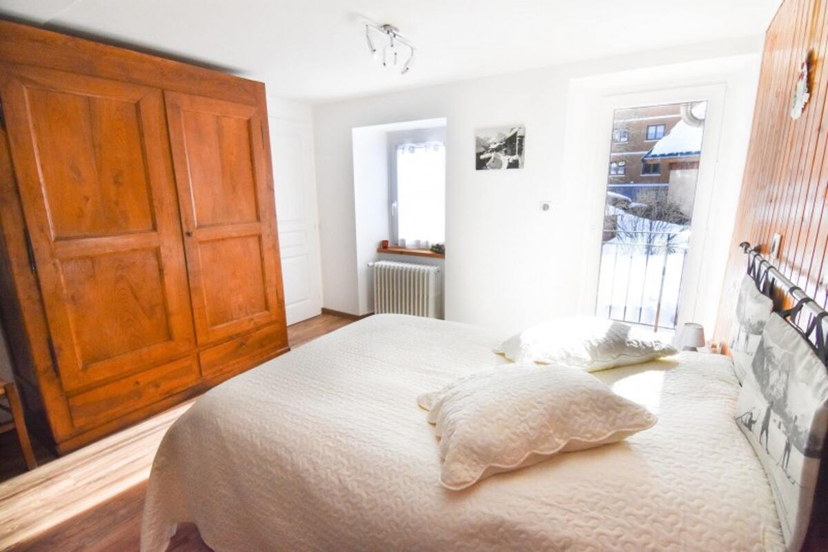Appartement 6 personnes à Valloire, jardin vue montagne - Photo 7
