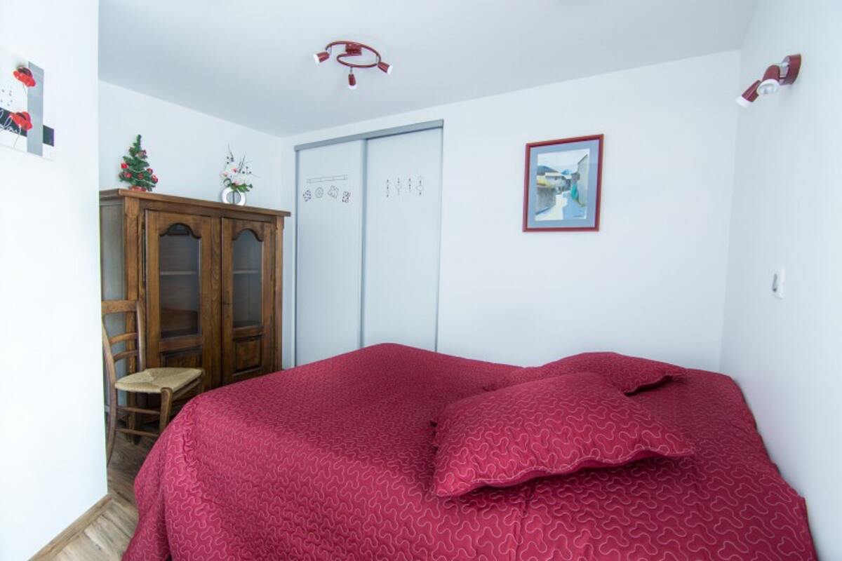 Appartement 6 personnes à Valloire, jardin vue montagne - Photo 8