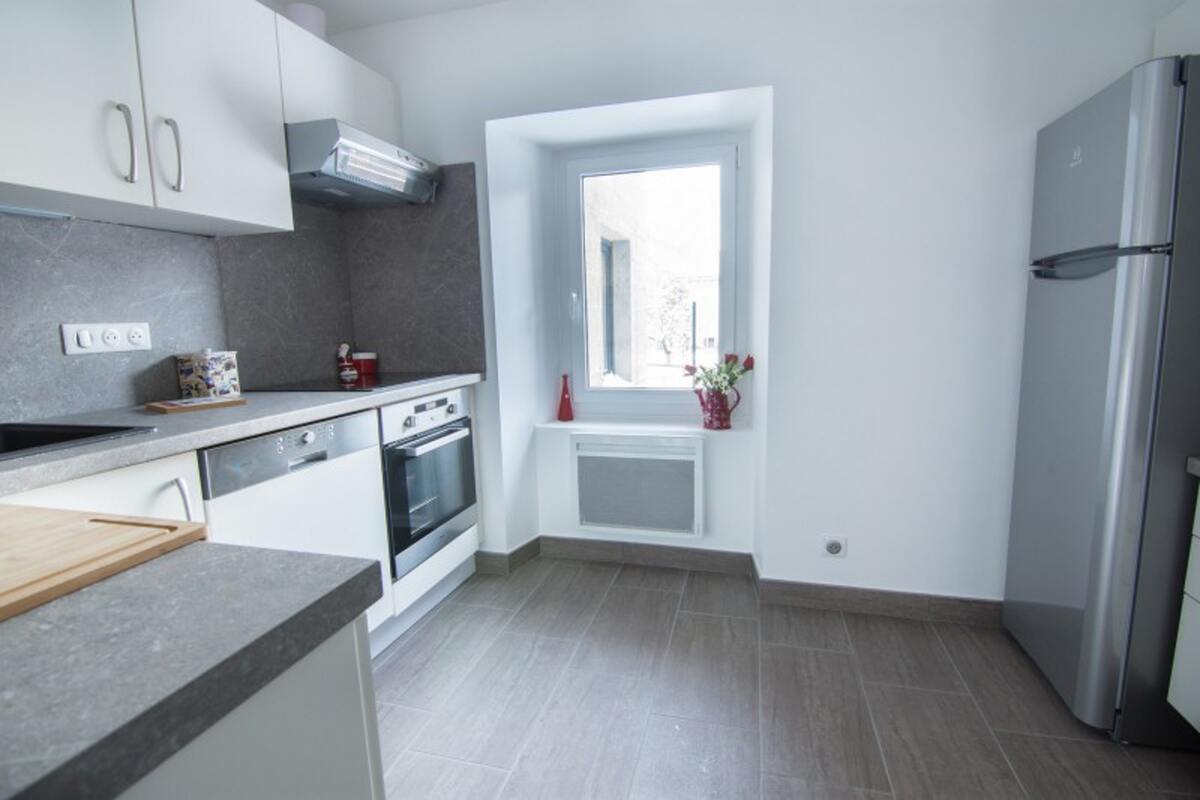 Appartement 6 personnes à Valloire, jardin vue montagne - Photo 10
