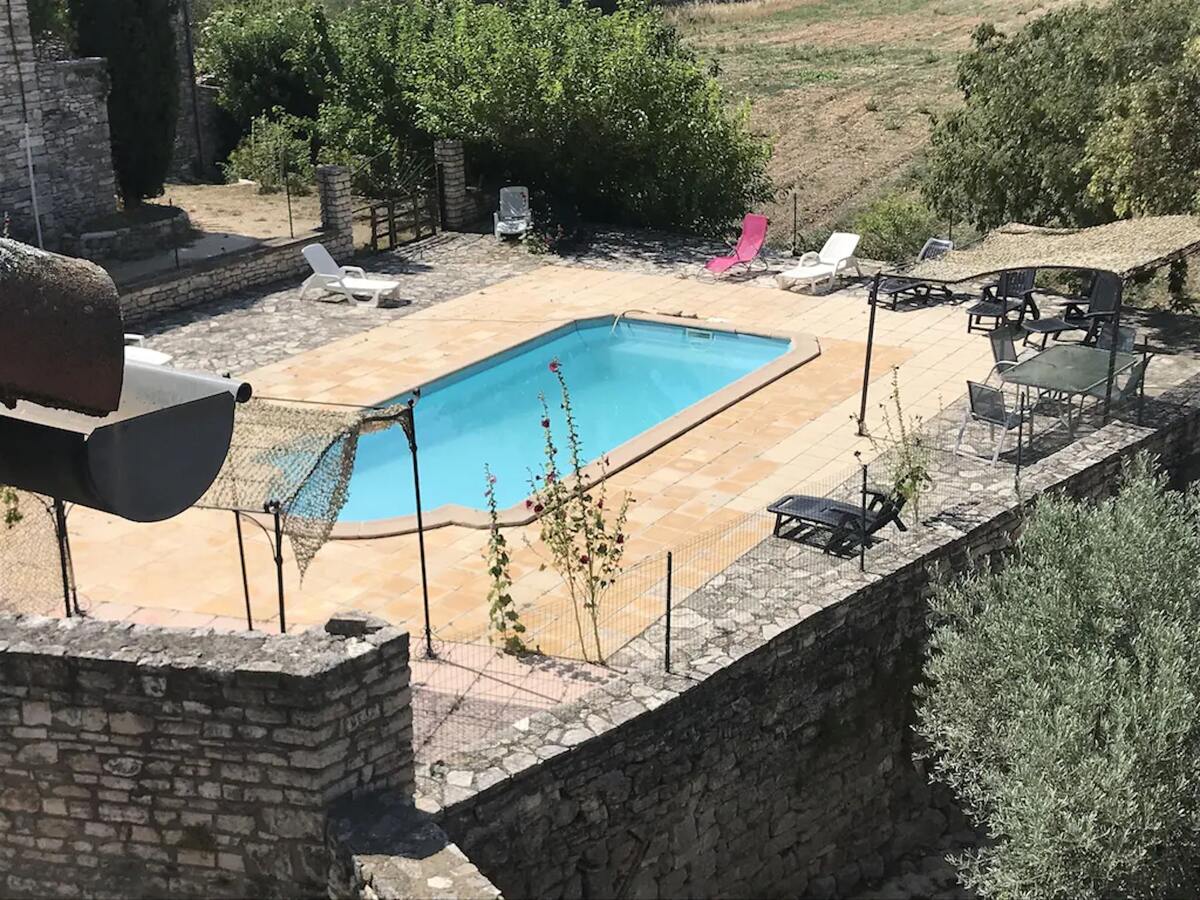 Appartement 5 pers. à Orgnac-l'Aven, piscine juillet-août - Photo 18