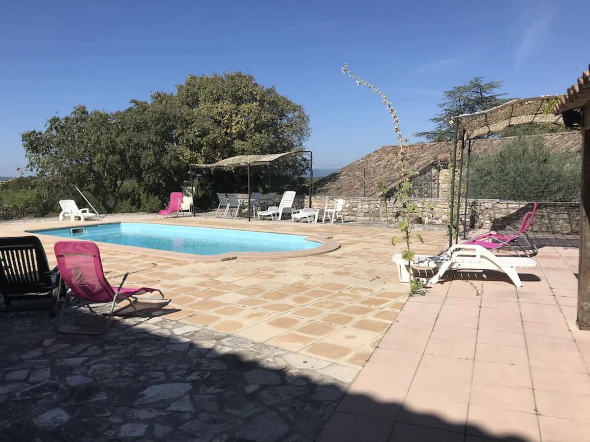 Appartement 5 pers. à Orgnac-l'Aven, piscine juillet-août - Photo 20