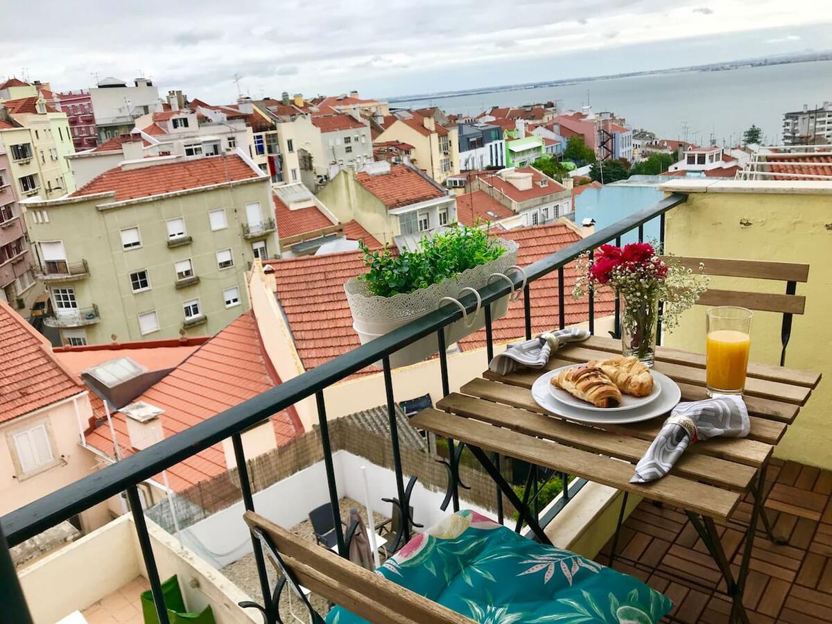 Appartement 50 m² avec balcon vue mer à Lisbonne - Photo 7