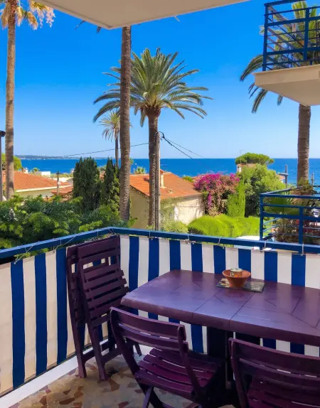 Appartement 33 m² vue mer avec terrasse privée à Cannes : photo 6