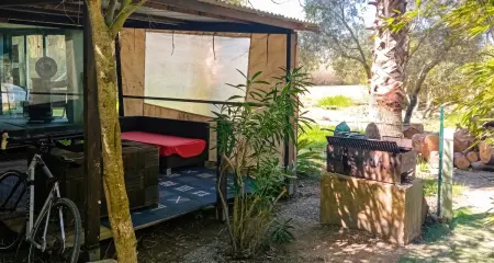 Bungalow éco-lodge à Puget-sur-Argens - jardin privatif 110 m² : photo 9