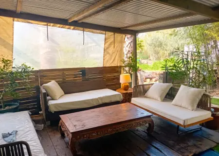 Bungalow éco-lodge à Puget-sur-Argens - jardin privatif 110 m² : photo 27