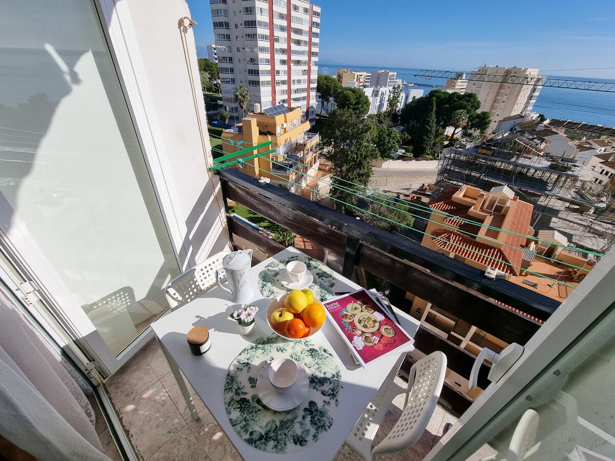 Studio vue mer avec piscine commune à Benalmádena - Photo 2