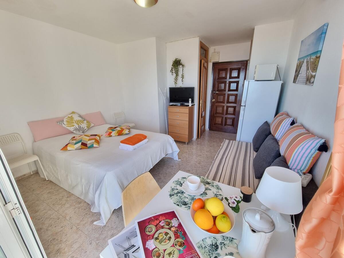 Studio vue mer avec piscine commune à Benalmádena - Photo 4