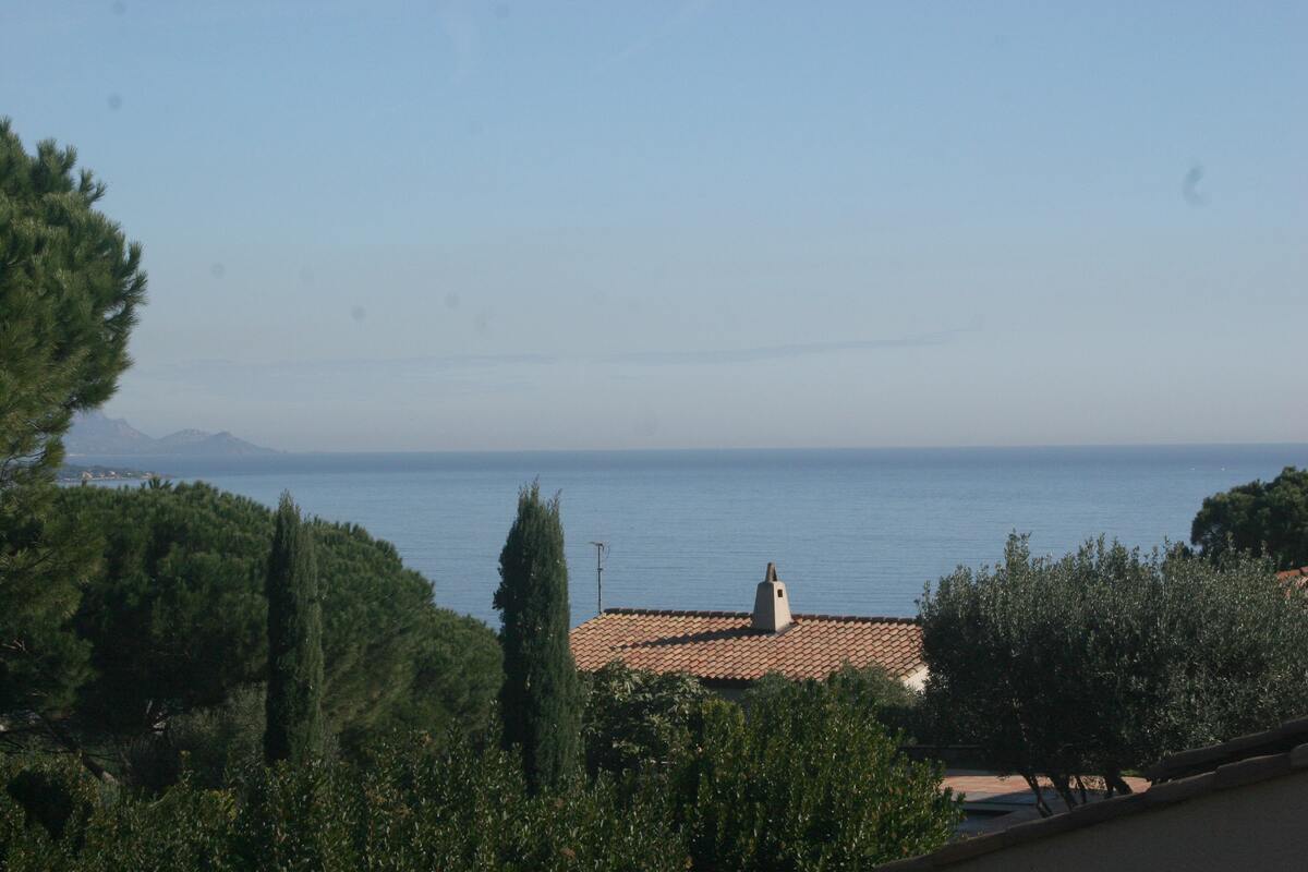 Maison 5 chambres Sainte-Maxime, terrasse vue mer - Photo 7