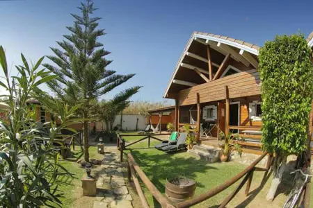 Bungalow accueillant à Tarifa avec vue sur montagne et jardin - Photo 23