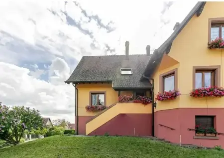 Location appartement à Epfig, Appartement charmant à Epfig avec vue sur jardin