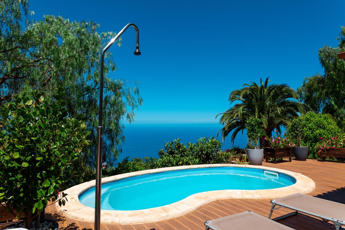 Villa 52 m² vue mer et piscine privée à Tijarafe - Photo 1