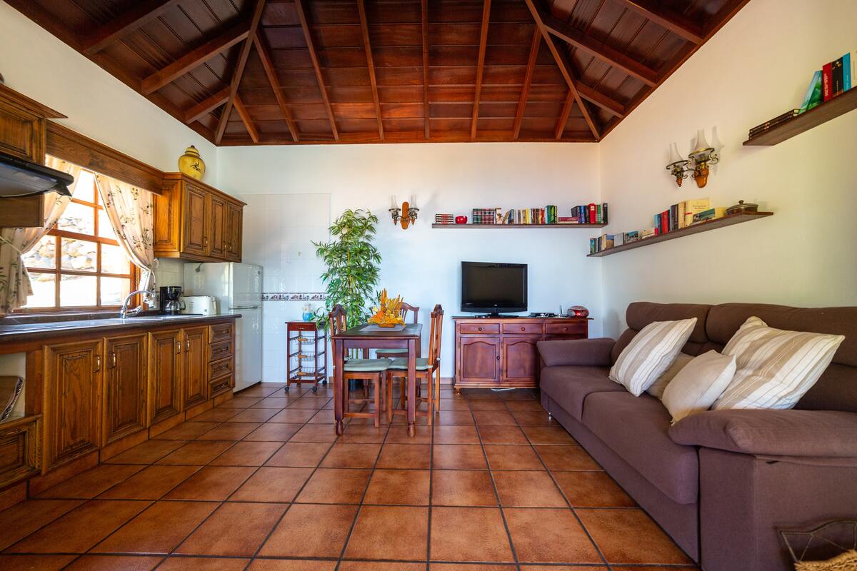 Villa 52 m² vue mer et piscine privée à Tijarafe - Photo 4