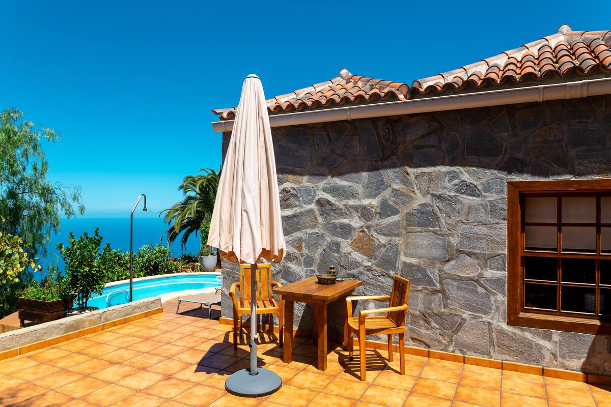 Villa 52 m² vue mer et piscine privée à Tijarafe - Photo 7