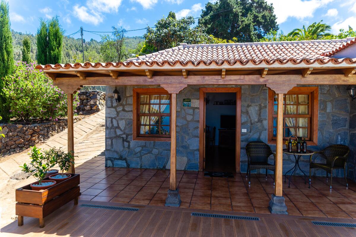 Villa 52 m² vue mer et piscine privée à Tijarafe - Photo 8
