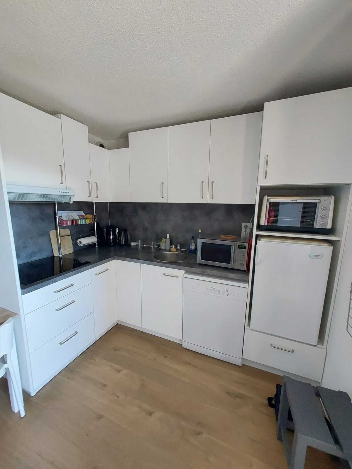 Appartement cosy à L'Alpe d'Huez 27 m² avec vue montagne - Photo 12
