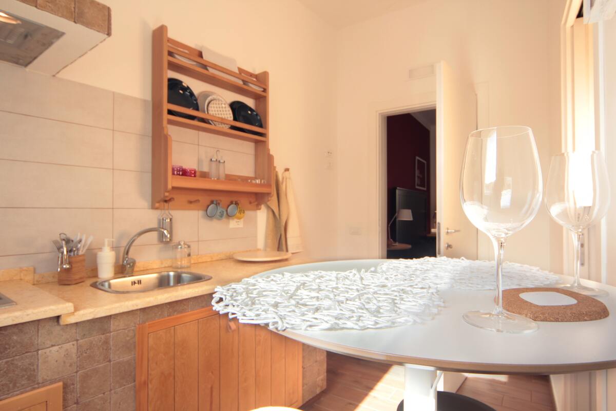 Maison 4 personnes à Marsala, balcon avec vue ville - Photo 5