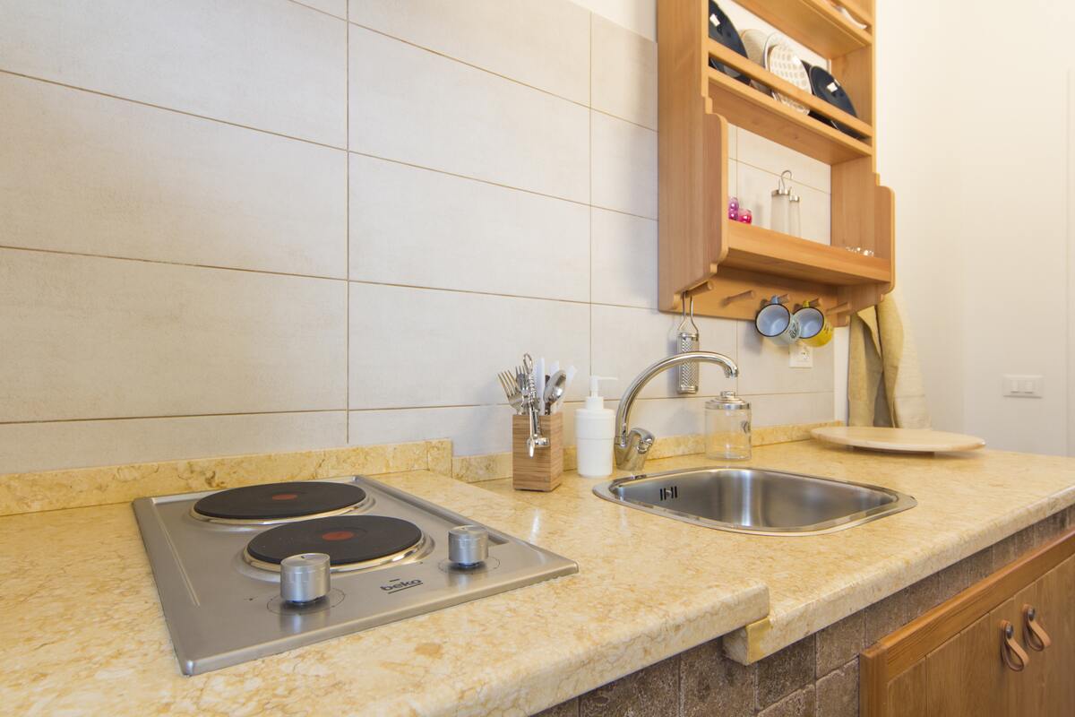Maison 4 personnes à Marsala, balcon avec vue ville - Photo 7