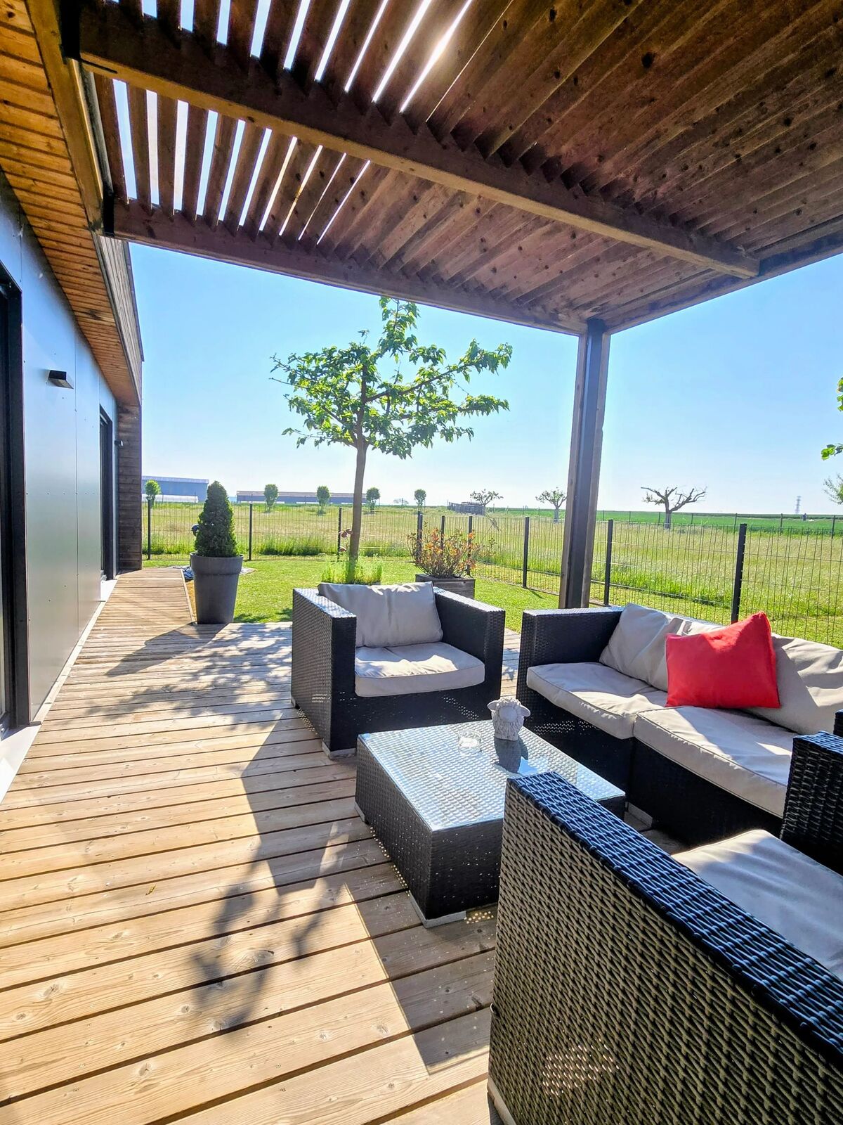 Maison 3 étoiles avec cheminée et jardin clos à Fessenheim-le-Bas - Photo 1