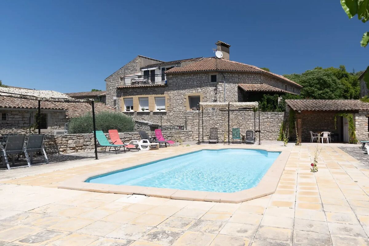 Appartement 5 pers. à Orgnac-l'Aven avec piscine et terrasse - Photo 48