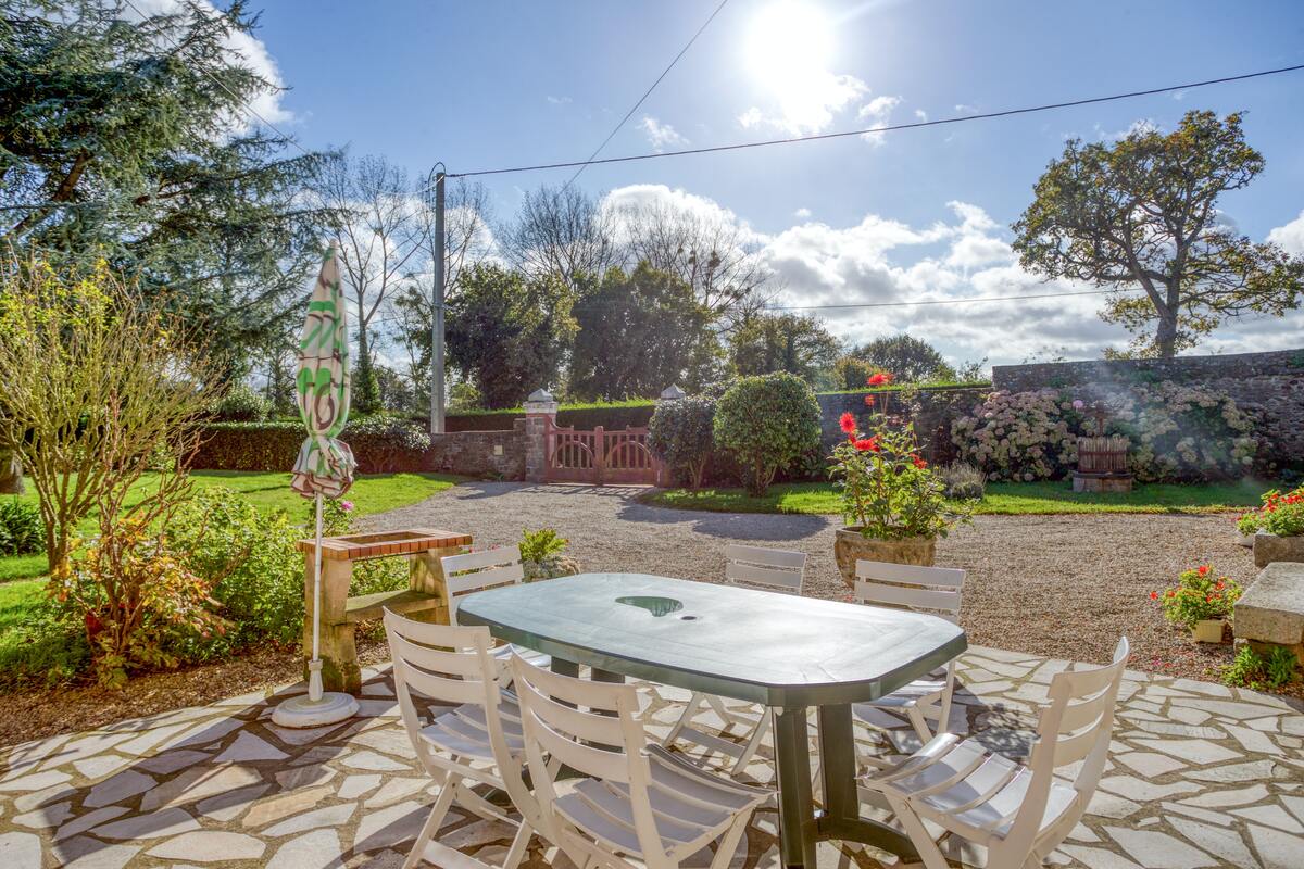 Maison 9 personnes à Pordic, jardin et terrasse - Photo 10