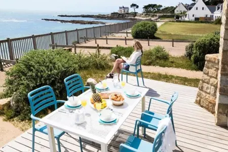 Location appartement à Batz sur Mer, 2 Piטces Cabine 6 Personnes Vue Parc
