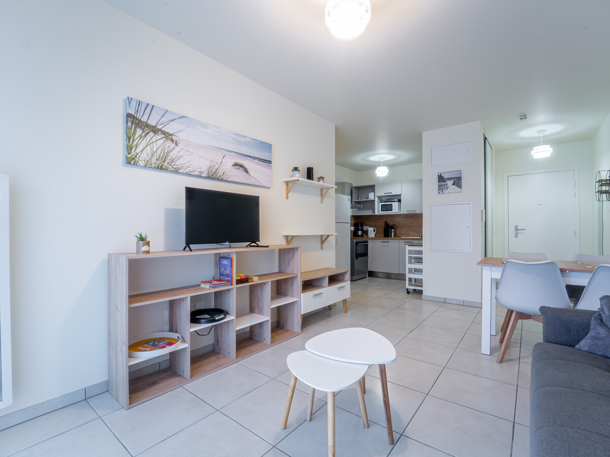Appartement neuf 6 pers à 400m de l'océan, wifi - Photo 3