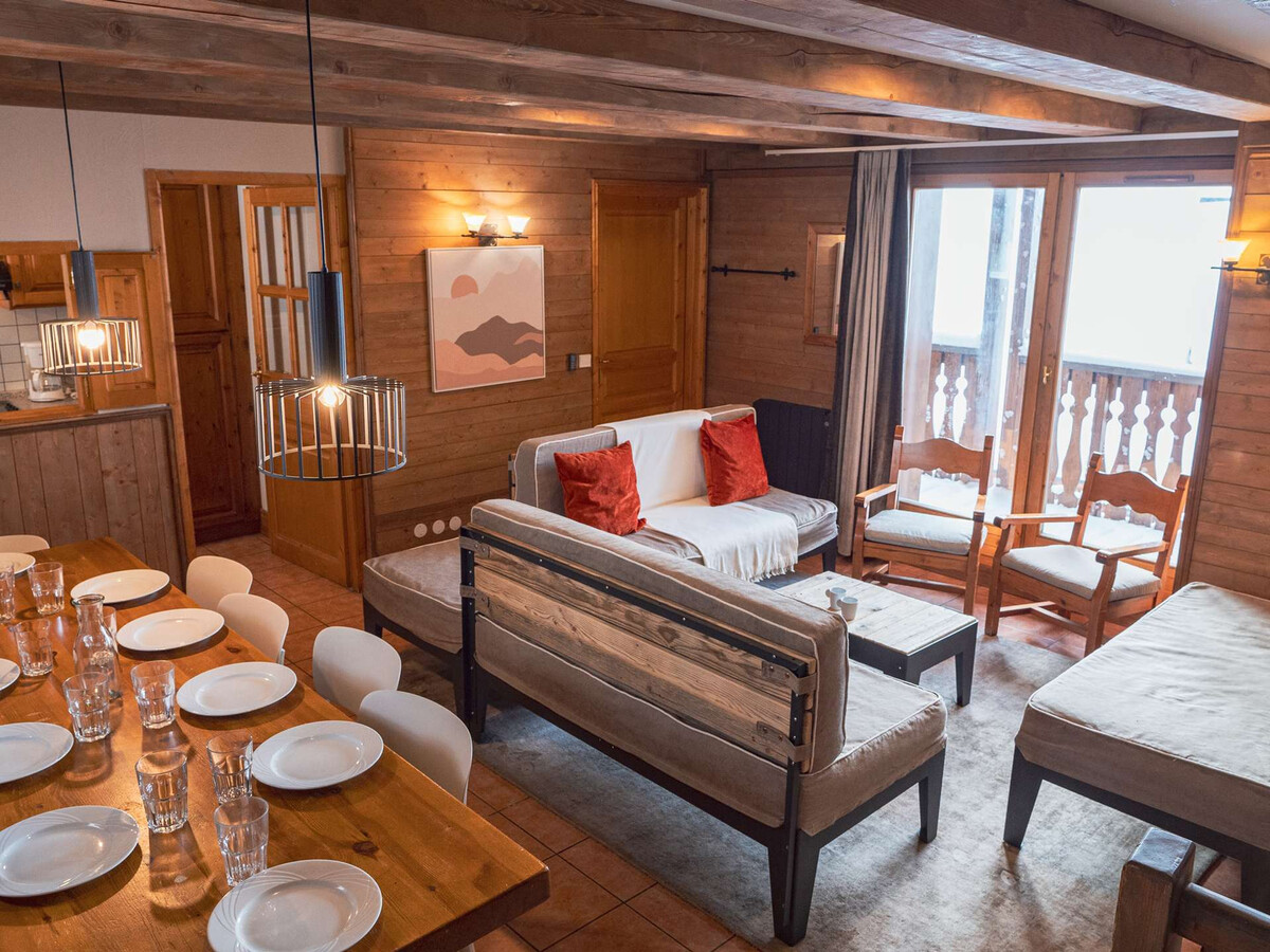 Chalet triplex 10 pers, cheminée et local à skis à Val Thorens - Photo 3