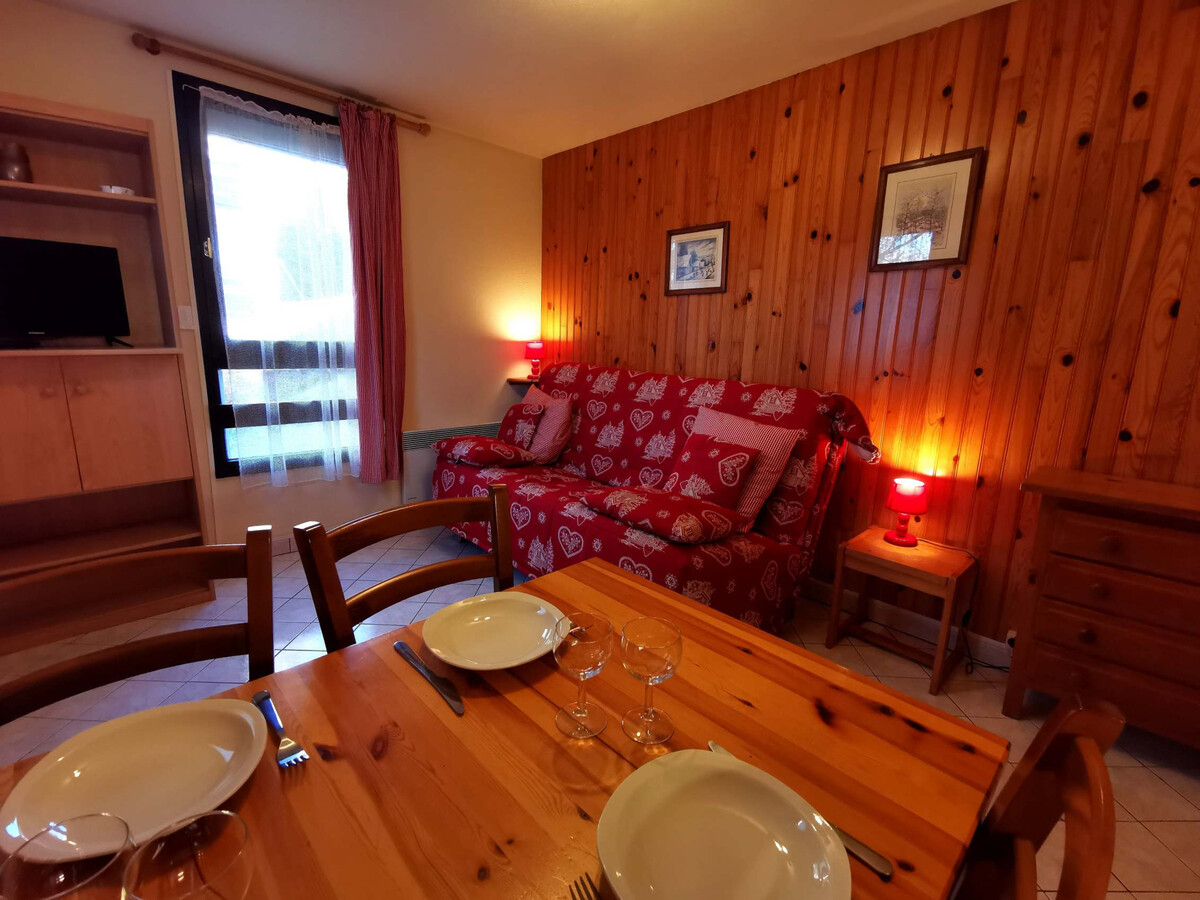 Studio cabine 4 pers. pieds pistes aux Adrets-Prapoutel - Photo 5