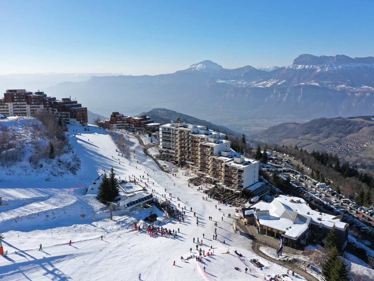 Studio cabine 4 pers. pieds pistes aux Adrets-Prapoutel - Photo 10