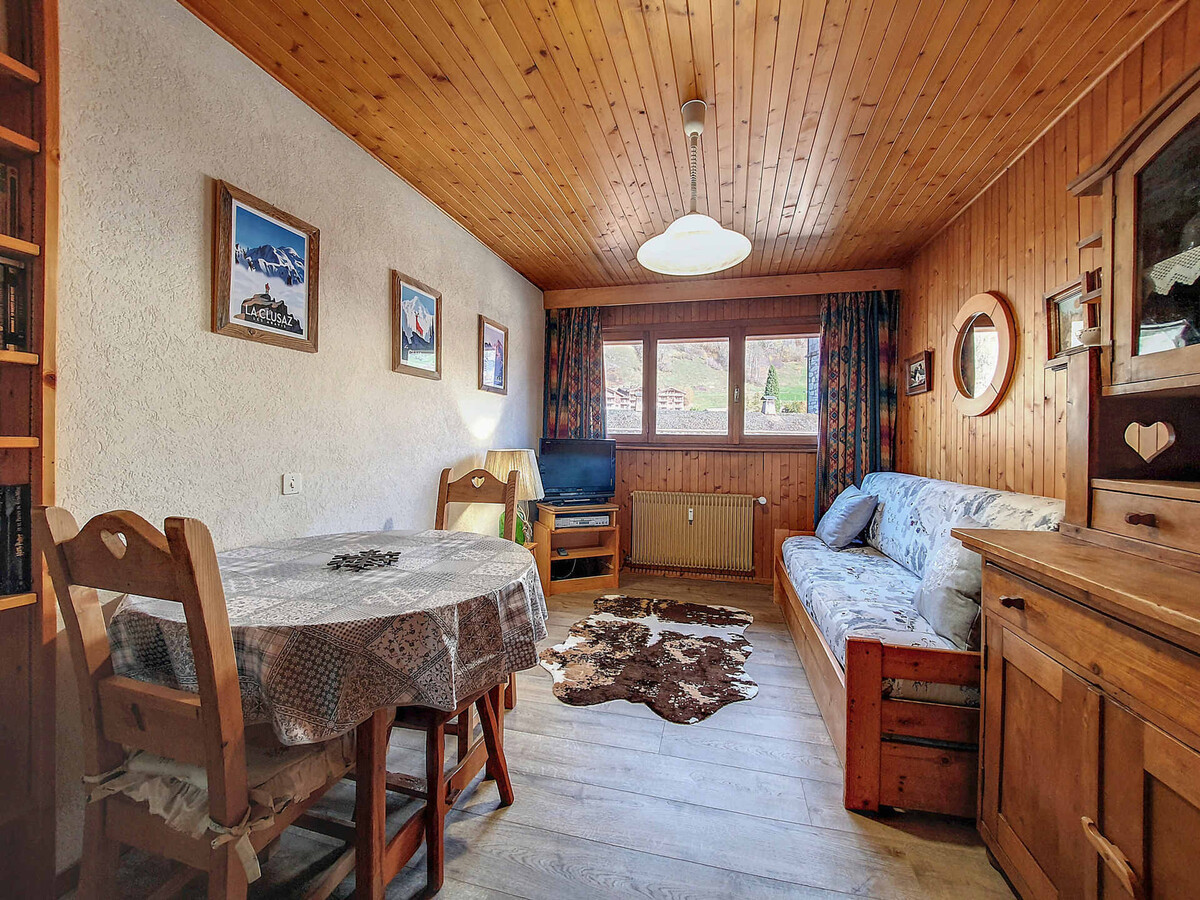 Studio 19 m² La Clusaz, 2 pers, animaux admis - Photo 1