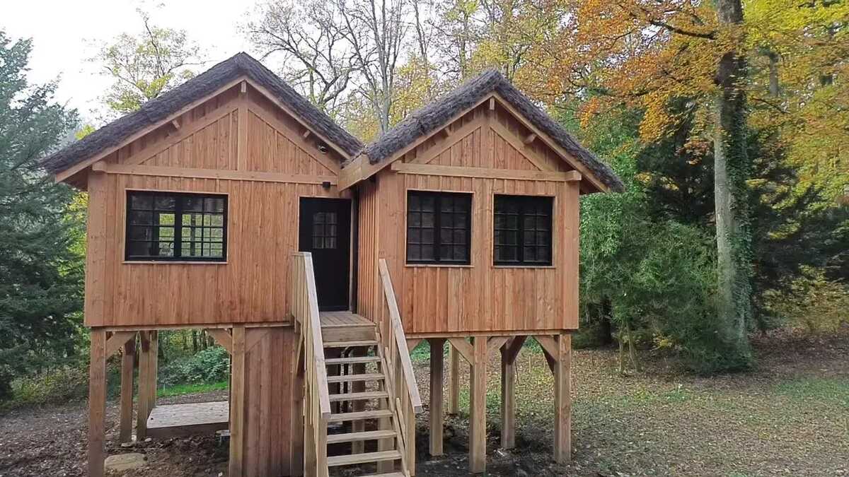 Chalet 2 pers. à Cons-la-Grandville, terrasse et jardin - Photo 2