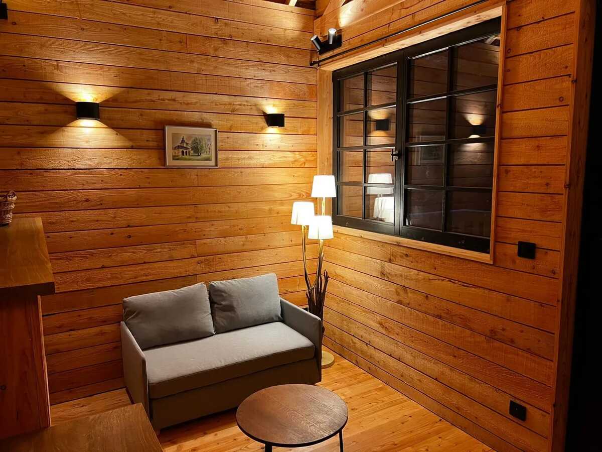 Chalet 2 pers. à Cons-la-Grandville, terrasse et jardin - Photo 4