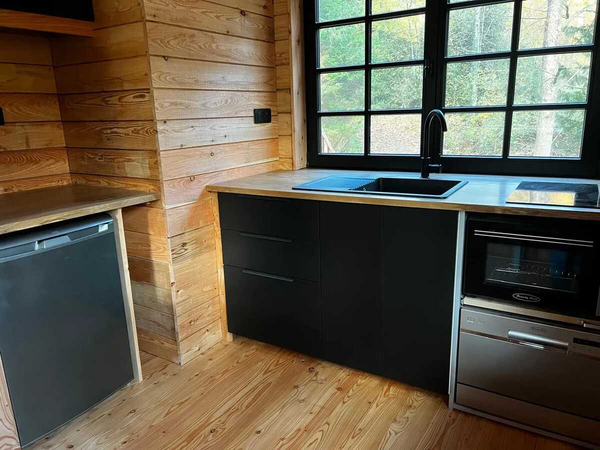 Chalet 2 pers. à Cons-la-Grandville, terrasse et jardin - Photo 8