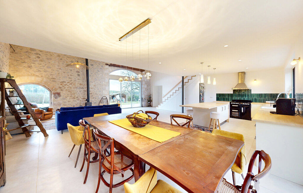 Maison pierre 19e siècle, piscine chauffée, 13 personnes - Photo 6