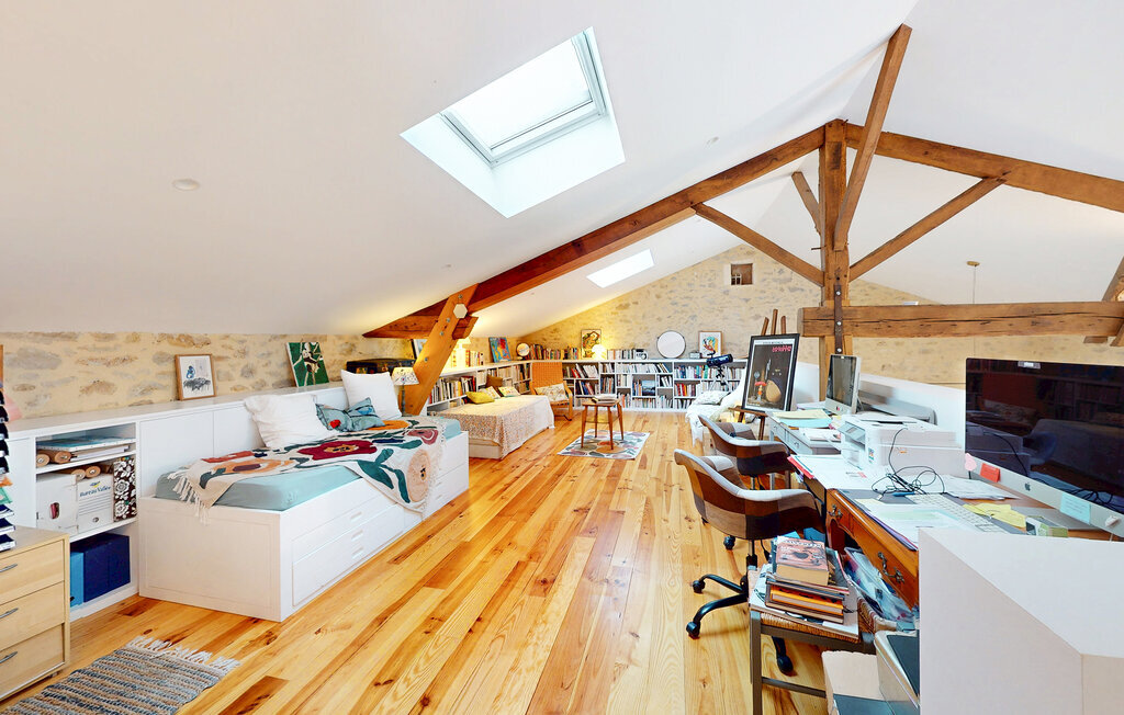 Maison pierre 19e siècle, piscine chauffée, 13 personnes - Photo 22