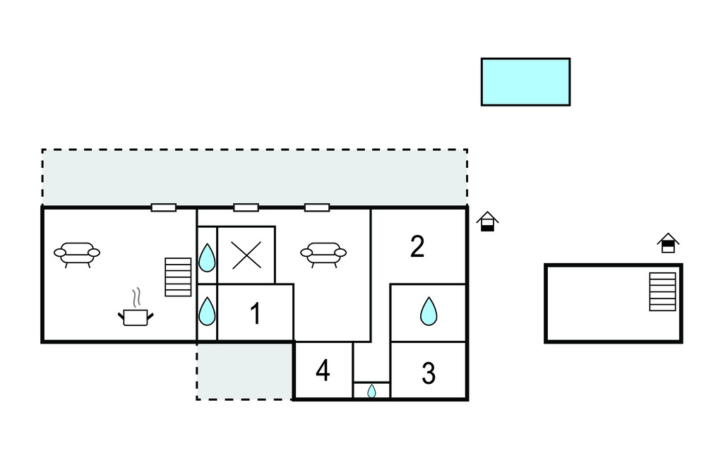 Maison pierre 19e siècle, piscine chauffée, 13 personnes - Photo 46