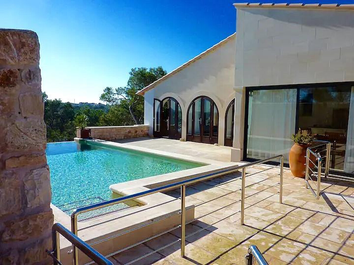 Villa Grand Bleu à Santanyí : 500m plage, piscine débordement - Photo 16