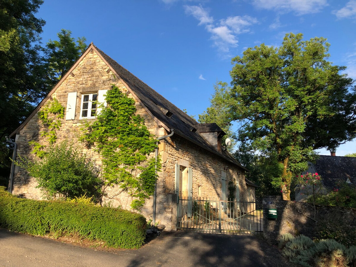 Maison périgourdine 6 pers, piscine chauffée à Terrasson - Photo 1