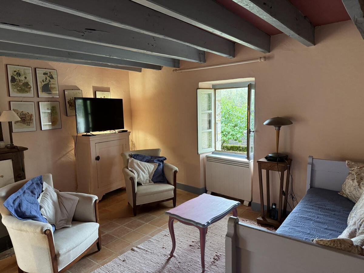 Maison périgourdine 6 pers, piscine chauffée à Terrasson - Photo 13