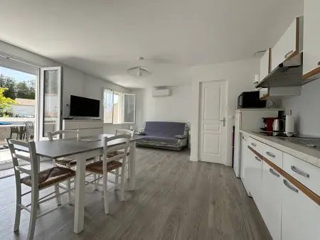 Location appartement à Saint Palais sur Mer, Saint-Palais : T2 3 étoiles, proche plage, terrasse sud, parking, clim et Wifi