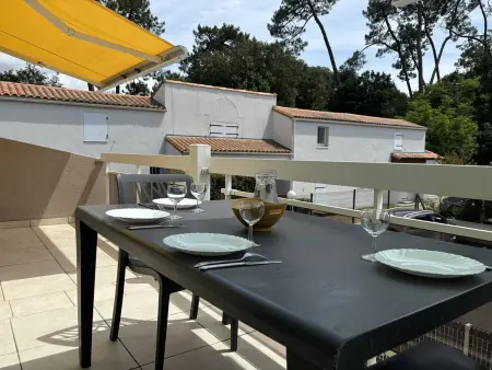 T2 3 étoiles Saint-Palais-sur-Mer, terrasse sud, 400 m plage : photo 2