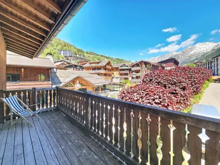 Appartement 85m² 7 pers à La Clusaz, balcons et garage : photo 9